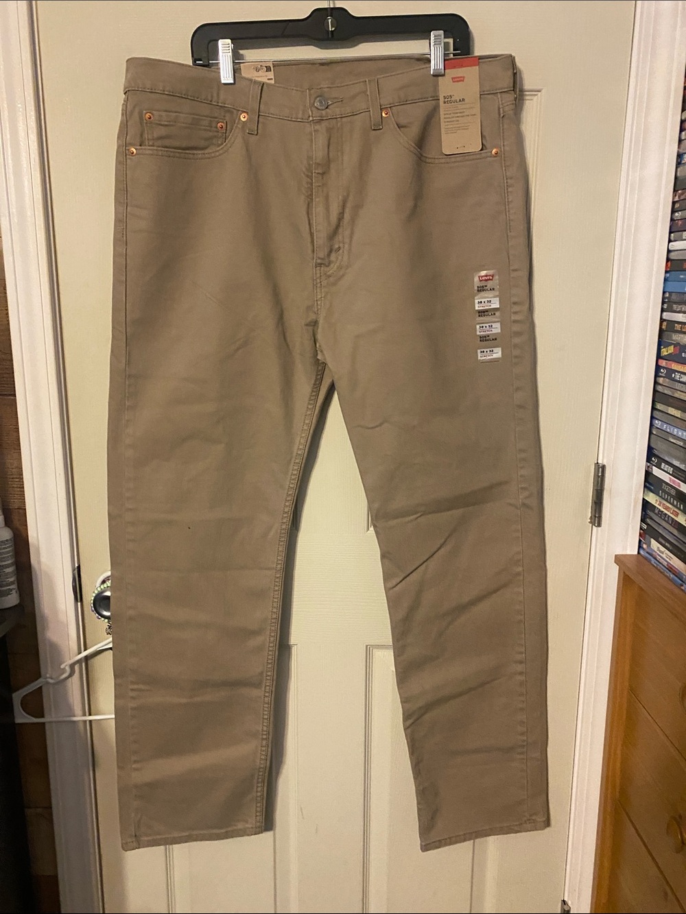 Levi's Men's Khaki Straight Jeans - Light Brown
